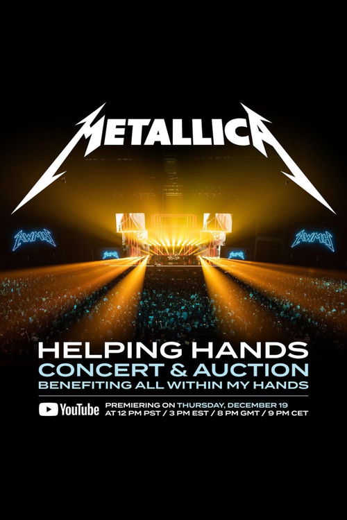 Póster de Metallica: Helping Hands Concert & Auction