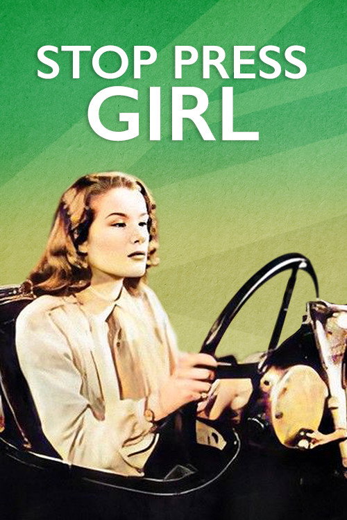 Póster de Stop Press Girl