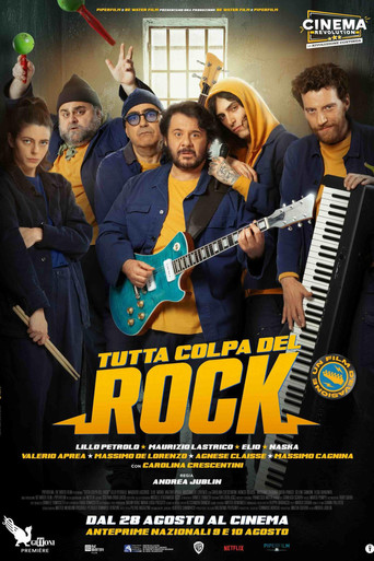 Póster de Tutta colpa del rock