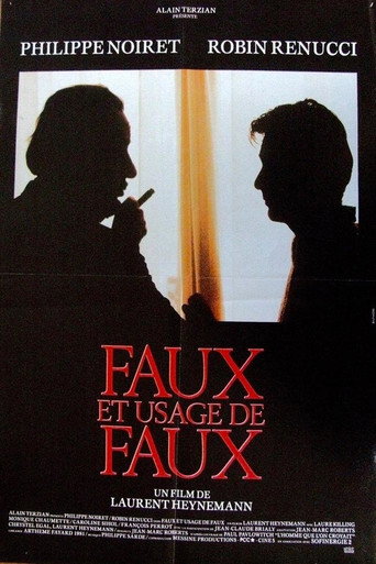 Póster de Faux et Usage de faux
