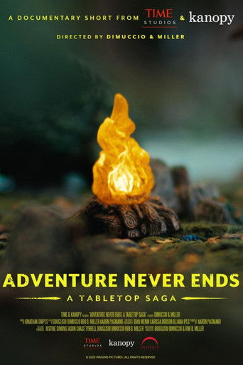 Póster de Adventure Never Ends: A Tabletop Saga