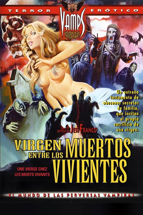 Póster de Virgen entre los muertos vivientes
