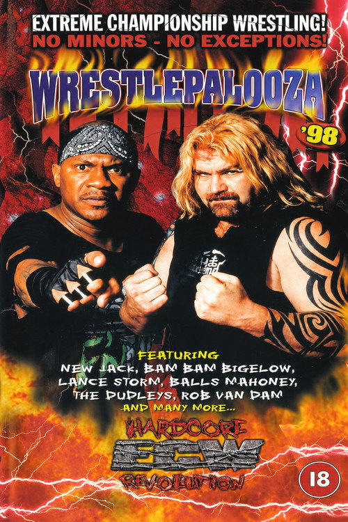 Póster de ECW Wrestlepalooza 1998