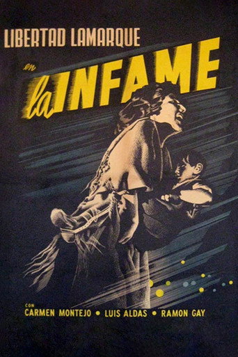 Póster de La infame