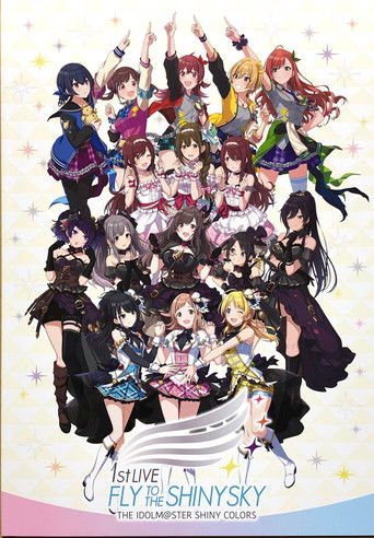 Póster de THE IDOLM@STER SHINY COLORS 1stLIVE FLY TO THE SHINY SKY