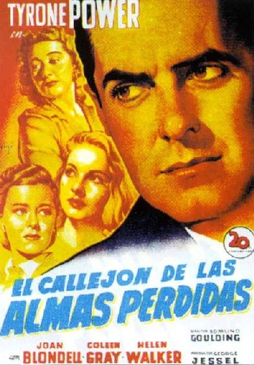 Póster de El Callejon de las Almas Perdidas