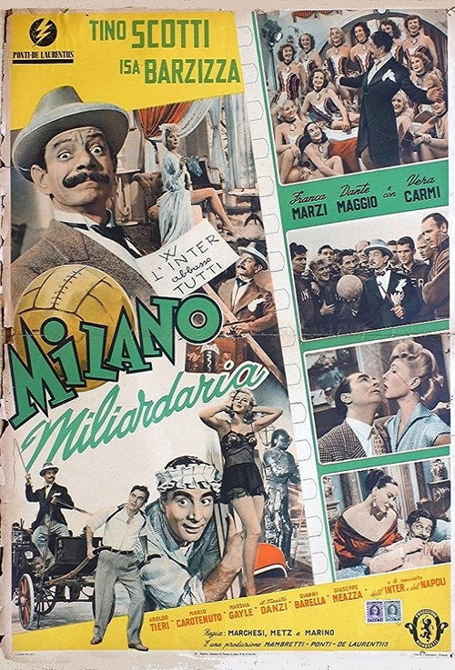 Póster de Milano miliardaria