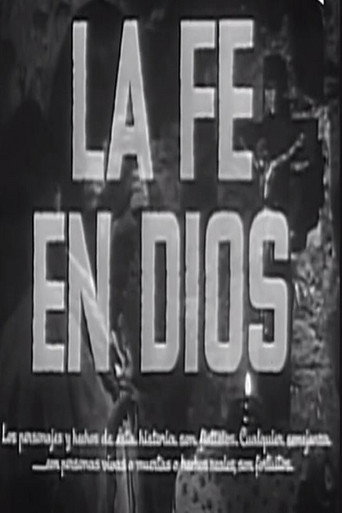Póster de La fe en Dios