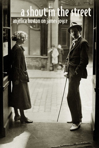Póster de Anjelica Huston on James Joyce: A Shout in the Street