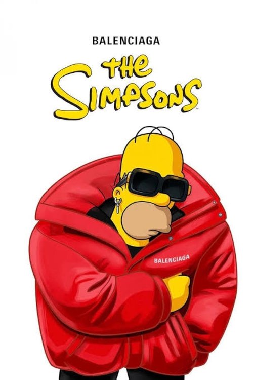 Póster de The Simpsons | Balenciaga