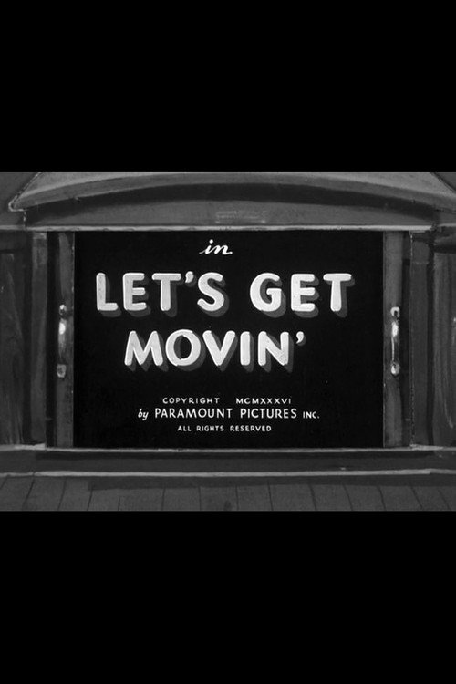 Póster de Let's Get Movin'