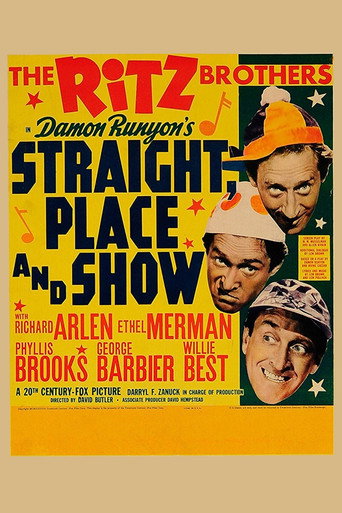 Póster de Straight, Place and Show