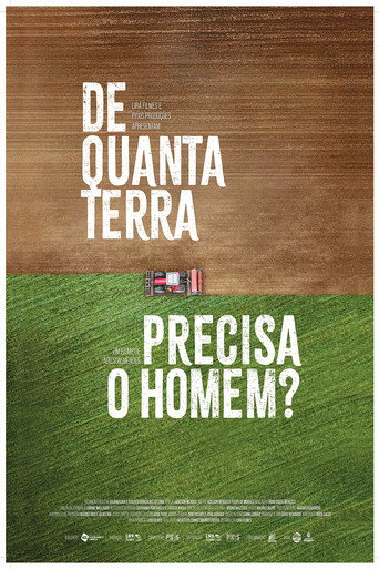 Póster de De Quanta Terra Precisa o Homem?
