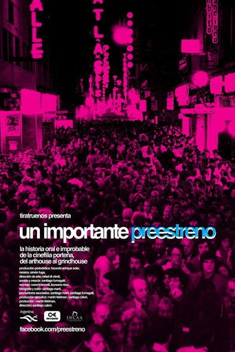Póster de Un importante preestreno