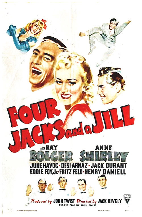 Póster de Four Jacks and a Jill