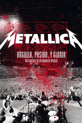 Póster de Metallica: Orgullo, Pasion y Gloria - Tres Noches en la Ciudad de Mexico 2009