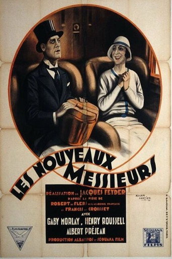 Póster de Les Nouveaux Messieurs