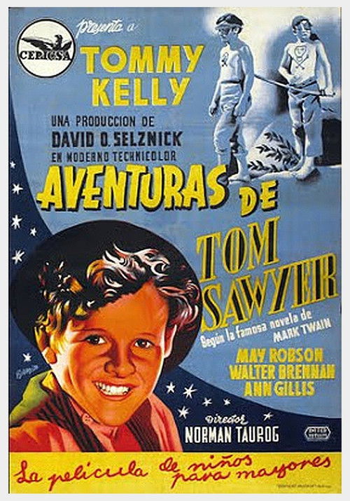Póster de The Adventures of Tom Sawyer