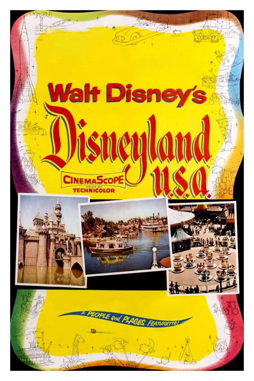 Póster de Disneyland: U.S.A.
