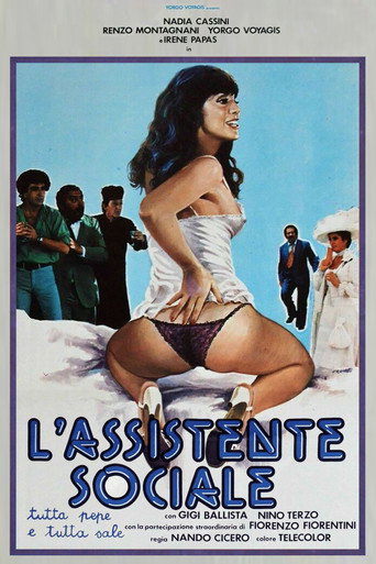 Póster de L'assistente sociale tutto pepe...