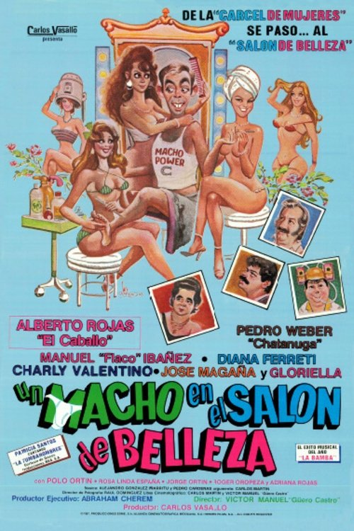 Póster de Una Macho En El Salon de Belleza