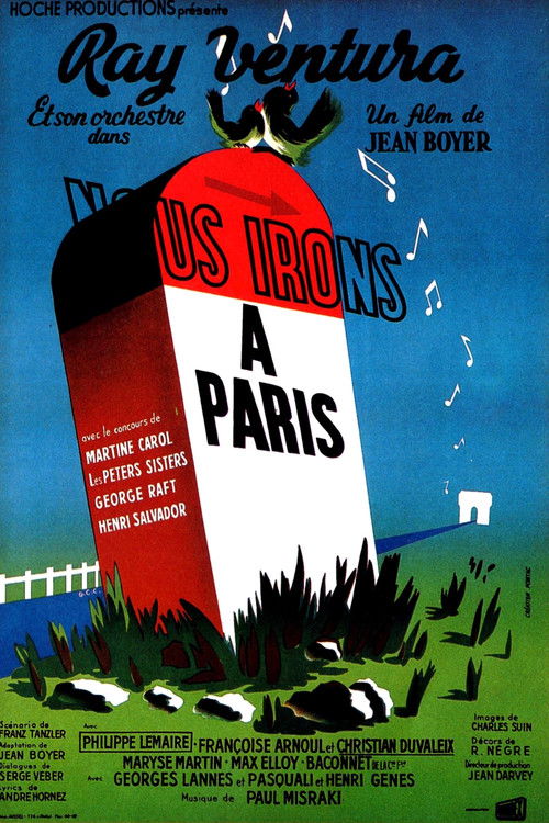 Póster de Nous irons à Paris