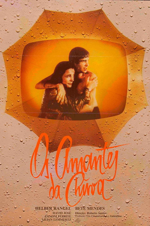 Póster de Os Amantes da Chuva
