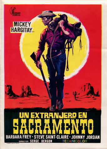 Póster de Uno straniero a Sacaramento