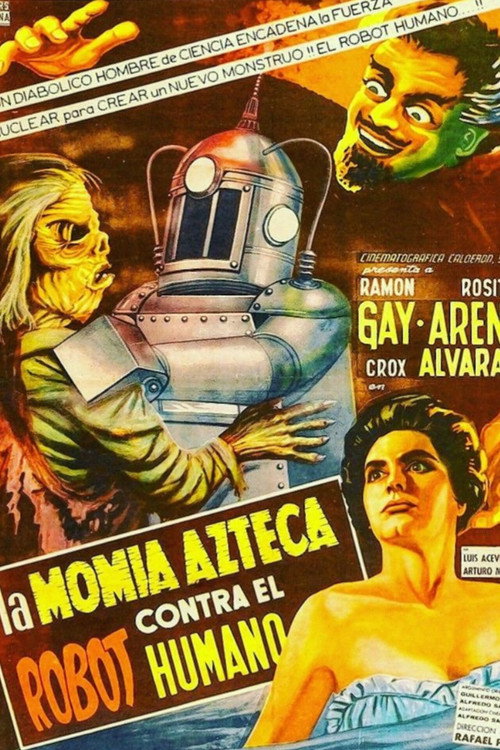 Póster de La momia azteca contra el robot humano