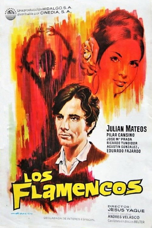 Póster de Los flamencos