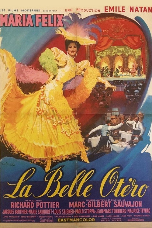 Póster de La Belle Otéro