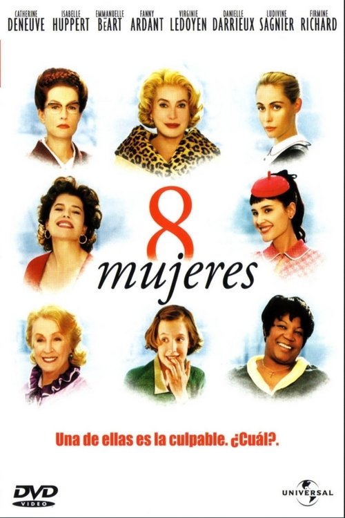 Póster de 8 femmes