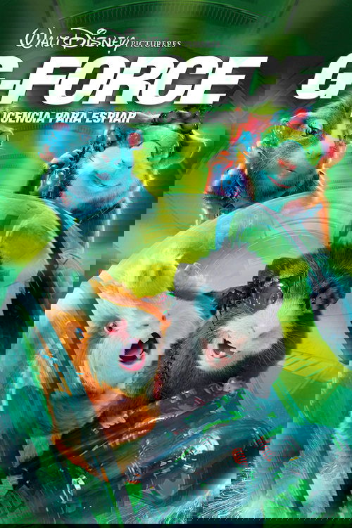 Póster de Fuerza-G: Licencia para espiar