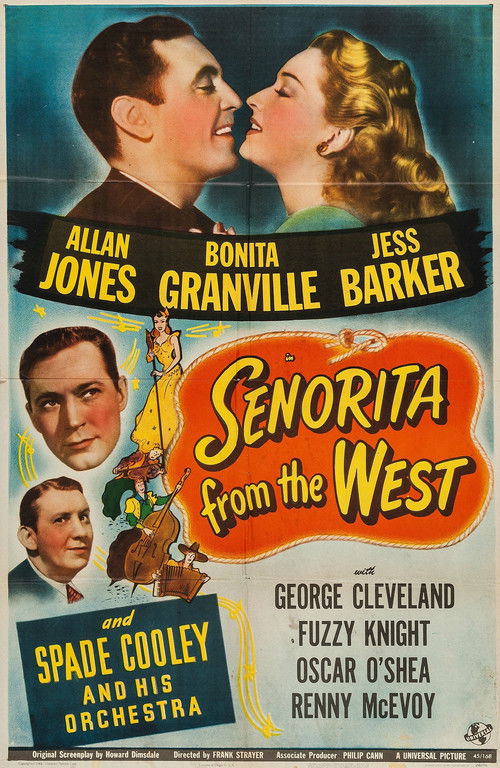 Póster de Senorita from the West