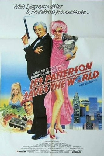 Póster de Les Patterson Saves the World