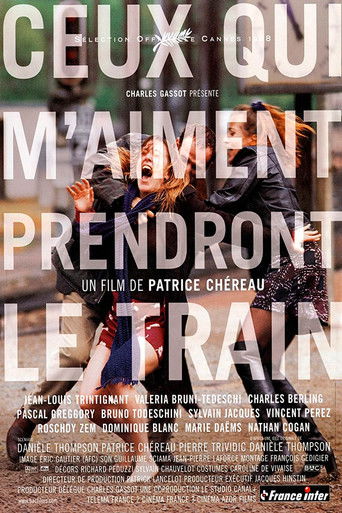 Póster de Ceux qui m'aiment prendront le train