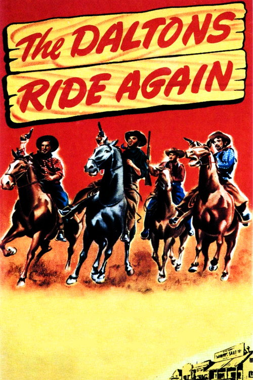 Póster de The Daltons Ride Again
