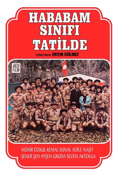 Póster de Hababam Sınıfı Tatilde