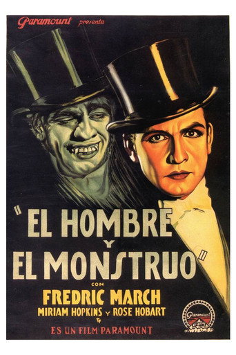Póster de El hombre y el monstruo