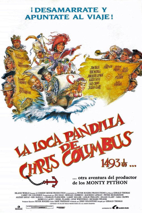 Póster de Carry On Columbus