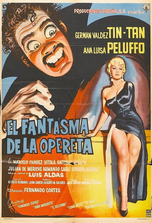 Póster de El fantasma de la opereta