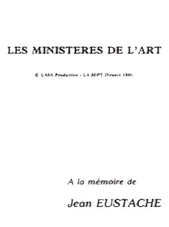Póster de Les Ministères de l'art