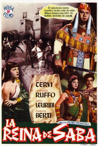Póster de La Regina di Saba