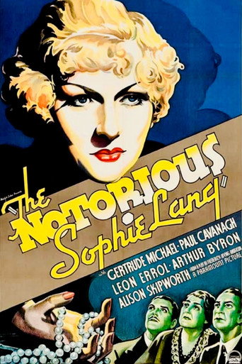Póster de The Notorious Sophie Lang