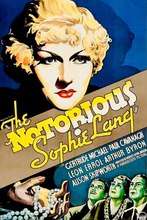 Póster de The Notorious Sophie Lang