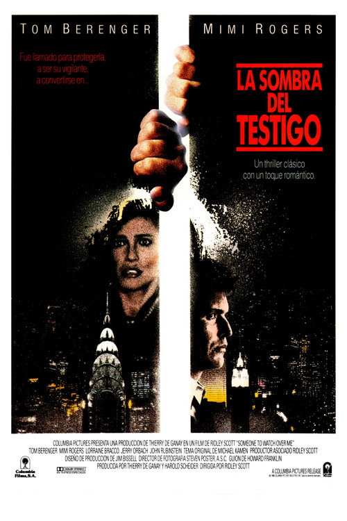 Póster de Someone to Watch Over Me