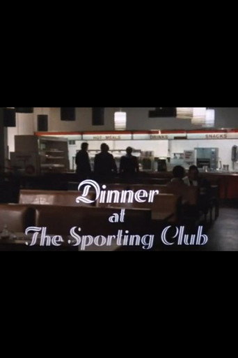 Póster de Dinner at the Sporting Club