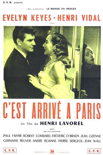 Póster de C'est arrivé à Paris