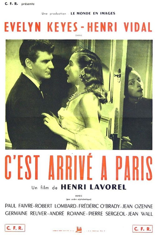 Póster de C'est arrivé à Paris