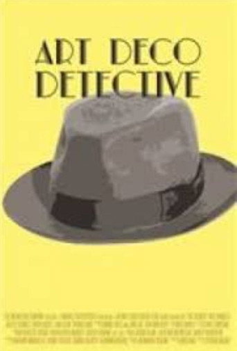 Póster de Art Deco Detective